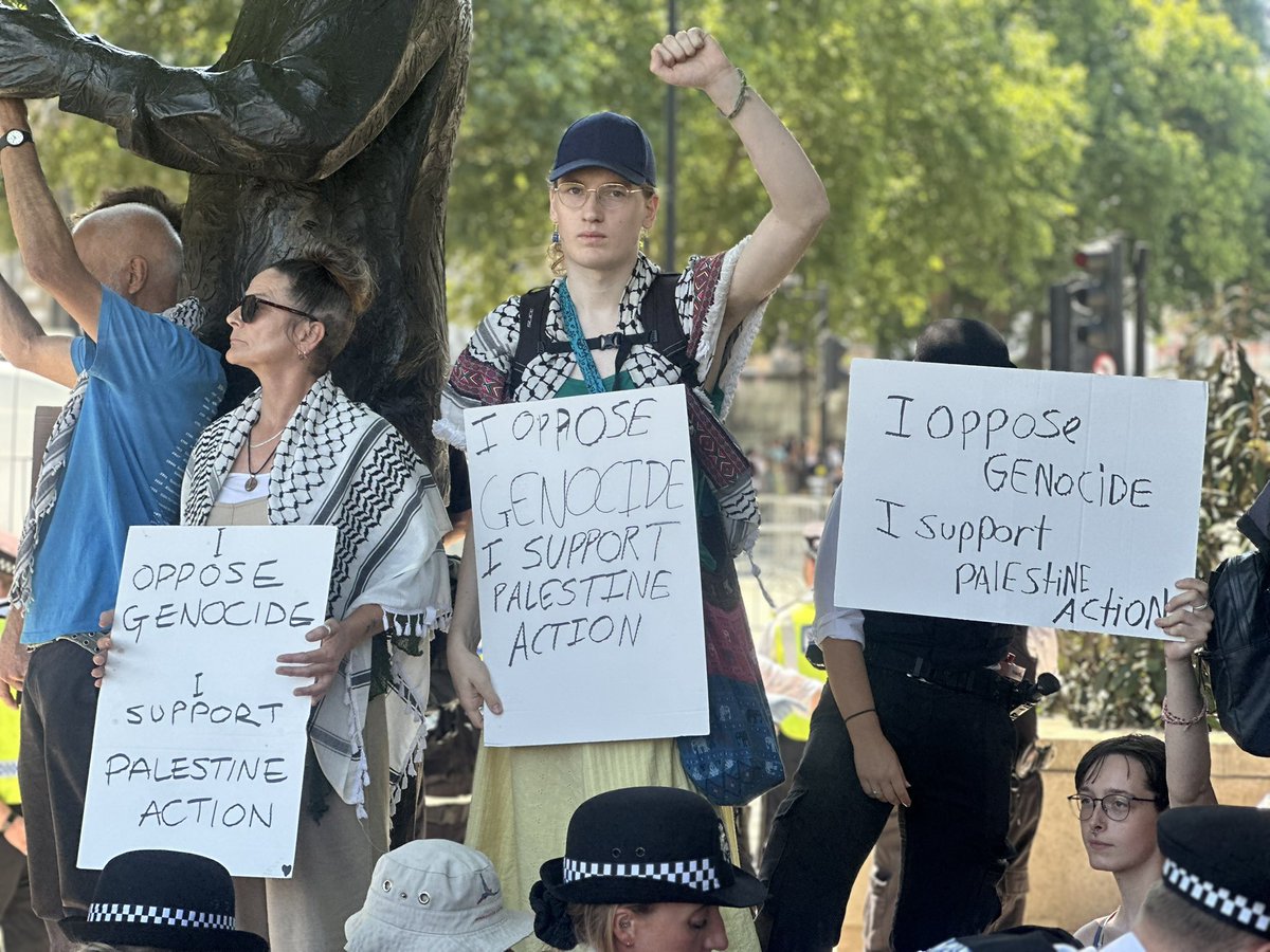 Parliament square protest