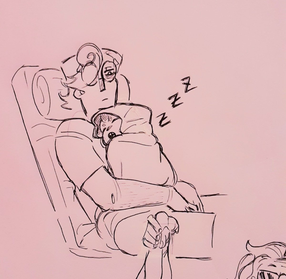 PinkieAirplane's tweet image. Little doodle of Strawberry Crepe cookie and their fathers
#CRK #cookierunkingdom #espreleine #espressocookie #madeleinecookie #strawberrycrepecookie