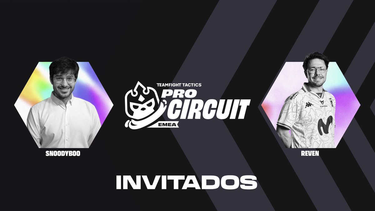 🚨 NOTICIA DE ÚLTIMA HORA 🚨

<a href="/Snoodyboo/">Snoodyboo</a> y <a href="/Reventxz/">Reven</a> han sido invitados a participar en el TFT Pro Circuit (TPC) de EMEA 🏆

🎉 ¡ Enhorabuena! Dadlo todo y haced historia 💪

Conoce todo sobre la TPC en: youtu.be/J-KAhxmAKRY?si…