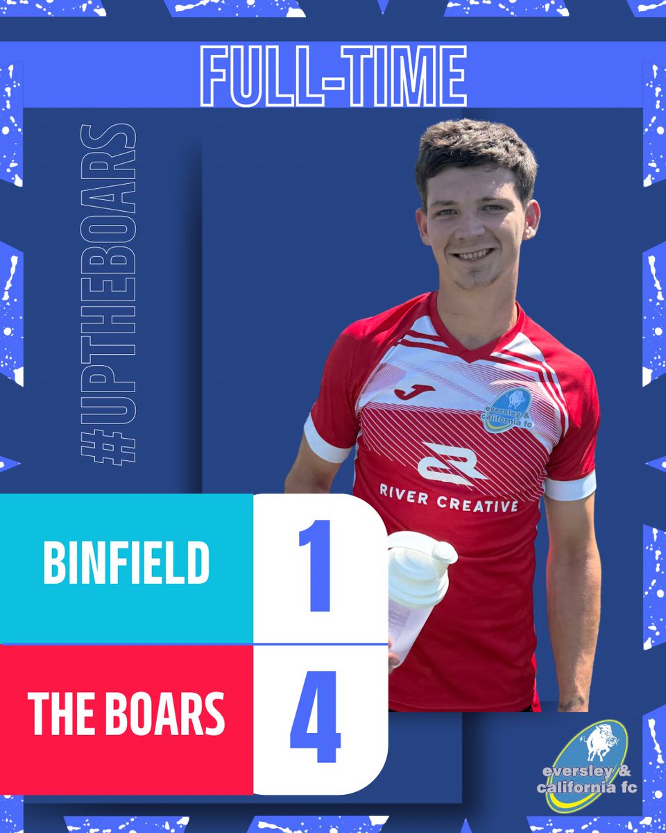 Eversley & California FC π (@eversleycalifc) on Twitter photo π
πππ-ππππβ¦
The Boars secure a pre-season victory over <a href="/Binfieldfc/">Binfield FC</a> with two second half goals from <a href="/maxlaschok/">Maxxπ§Έ</a> to back up <a href="/RossBaker90/">RB</a> & <a href="/Cally11samuel/">Callum Samuel</a>βs first half goals.
#UpTheBoarsπ π
πππ-ππππβ¦
The Boars secure a pre-season victory over <a href="/Binfieldfc/">Binfield FC</a> with two second half goals from <a href="/maxlaschok/">Maxxπ§Έ</a> to back up <a href="/RossBaker90/">RB</a> & <a href="/Cally11samuel/">Callum Samuel</a>βs first half goals.
#UpTheBoarsπ
