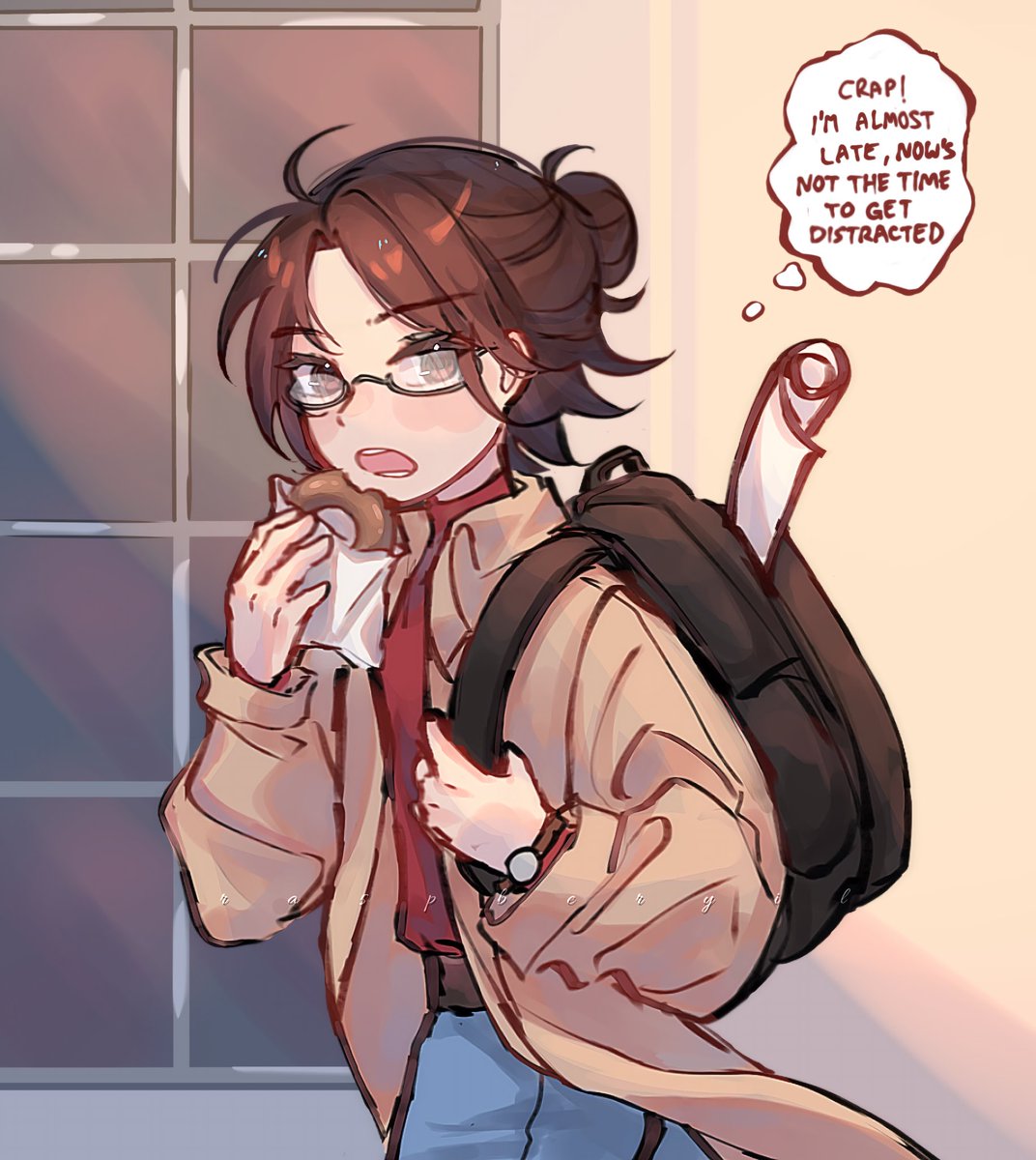 rasp_beryil's tweet image. Hanji in modern au
#hangezoe #aot