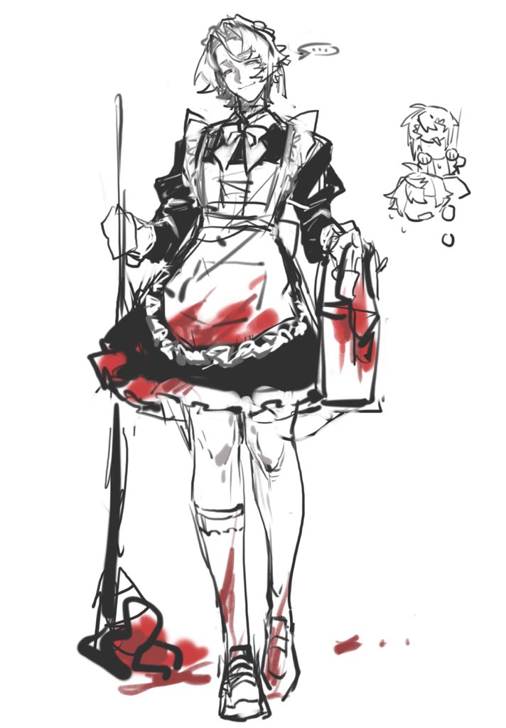 xl_fish's tweet image. 没有人：
我：学画画就是为了画这种东西