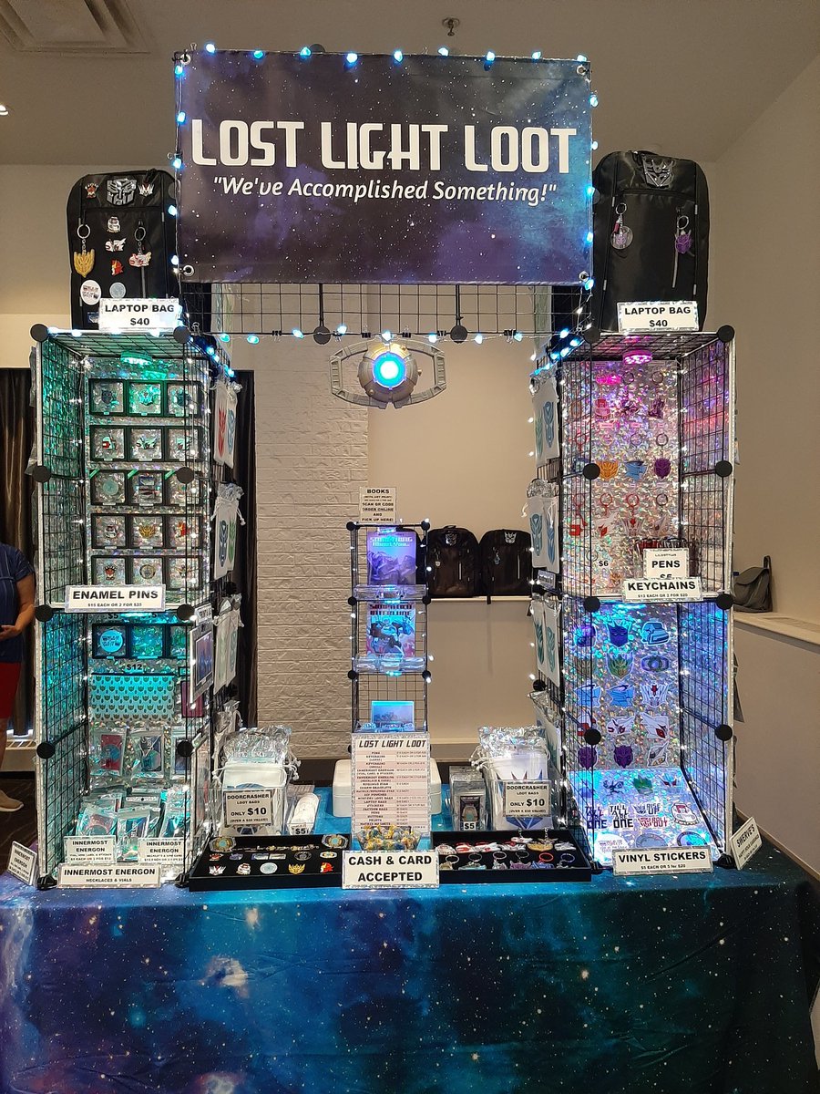 LostLightLoot's tweet image. LOST LIGHT LOOT IS OPEN FOR BUSINESS! #TFCON #TFCONTORONTO