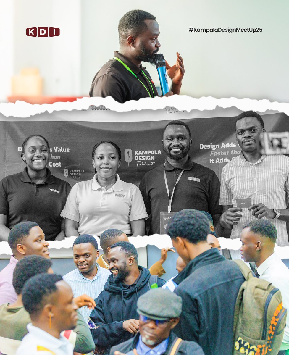 Team KDI showed up for the Kampala Design Meetup 2025.

We left inspired by lessons on designing with intention, valuing collaboration, embracing AI, and meeting customer needs.

Grateful for the learning and community.

#KDI2025 #DesignMeetup2025