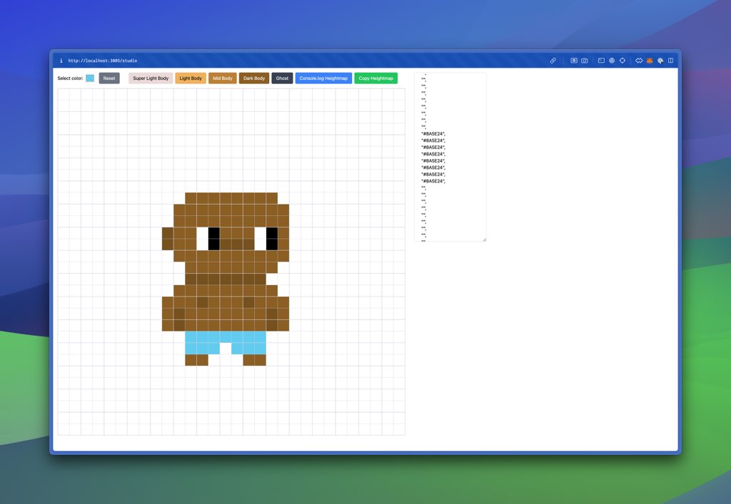 One of the earliest shots of the Chonks Studio prototype

Grid of the left, editable text file on the right. Both updated each other. 

Big things start small.