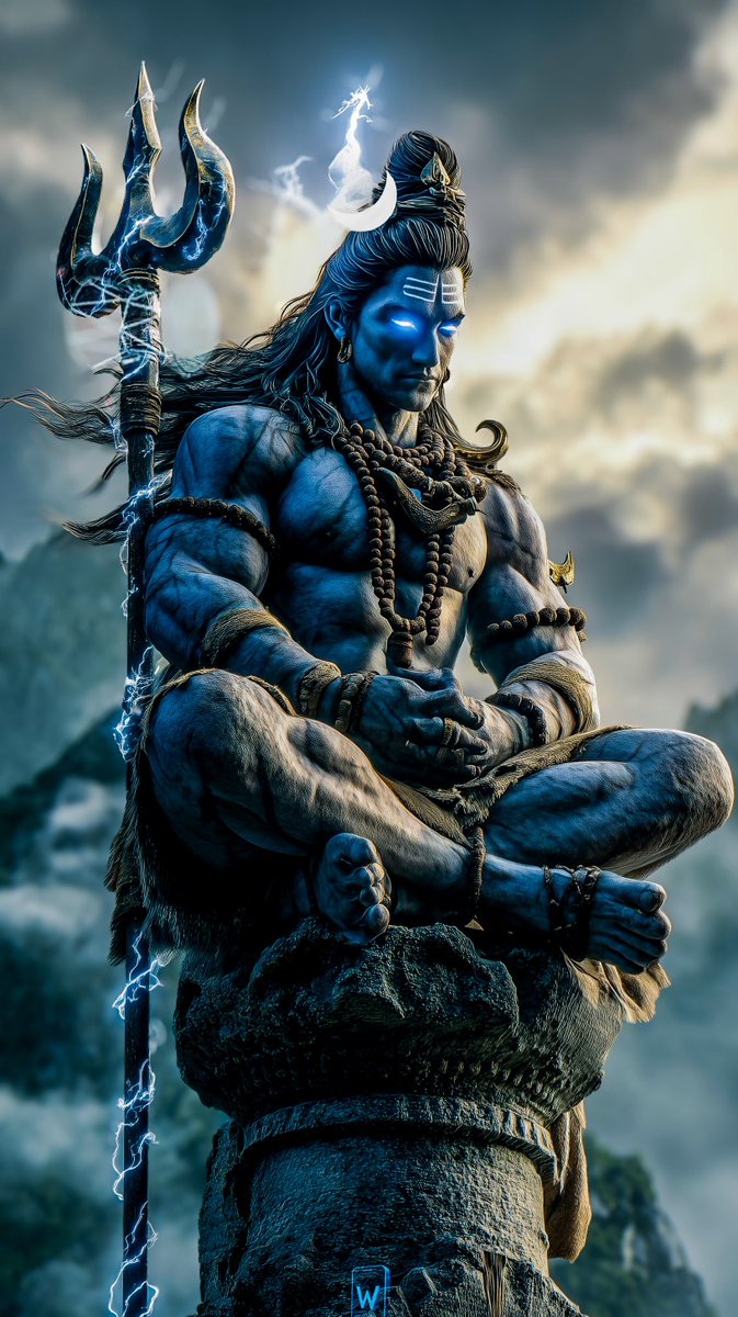 WallzByAI's tweet image. शिवः सन्नद्धो ध्यानाय कालान्तकः स्थिरः।

“Shiva, the destroyer of time, sits in eternal stillness — armored in meditation.”

#WallzByAi #MahadevVibes #ShivaConsciousness #Tapasya
