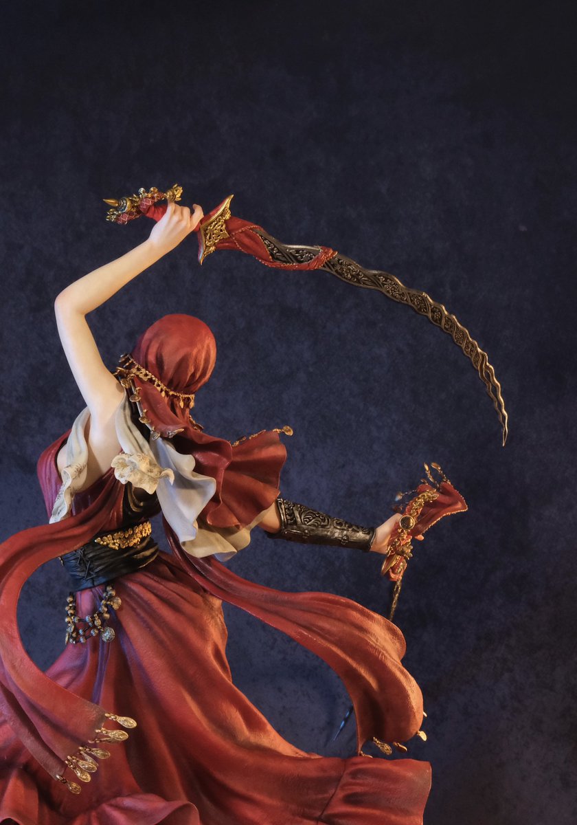Tanse15's tweet image. 拉纳舞娘,灰石老师@kaiseki_zy WF2025s 的新品 摊号 5-32-05
短时间的极限涂装,我的拍摄水平太差,因此只截取部分图片吧,明天寄给灰石老师请专业的摄影师出手!请大家关注灰石老师的动态! ✌🏻