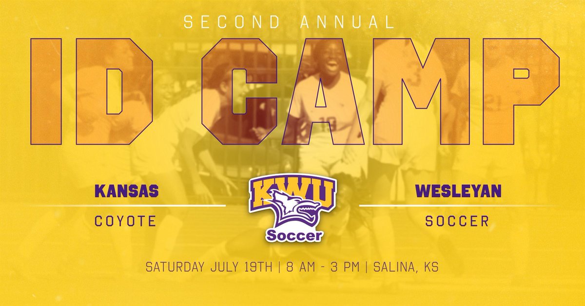 1 more week!!! We still have a few spots available, but hurry we’ve had a lot of additions the past few days! Info and link in bio. Excited to have so much talent on campus! #RollYotes #RunWithThePack 🐺⚽️🤘