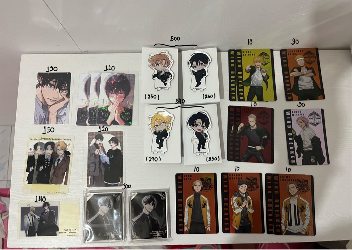 nmnpm's tweet photo. ราคาตามภาพเลยนะคะ
- กาชาปองคาจิ = 150💓
- กาชาปองมุย = 100 หรือหาแลกชิโนบุก็ได้ค่ะ🥺
📮✨ค่าส่ง 50 บาทค่ะ✨

#ตลาดนัดทาชิโระคุง #ตลาดนัดนักเลงลม #ตลาดนัดwindbreake #ตลาดนัดไยบะ #ตลาดนัดดาบพิฆาตอสูร #ตลาดนัดDemonslayer #ตลาดนัดมันฮวา #ตลาดนัดmanhawa #ตลาดนัดyaoi https://t.co/43r669Sv3E