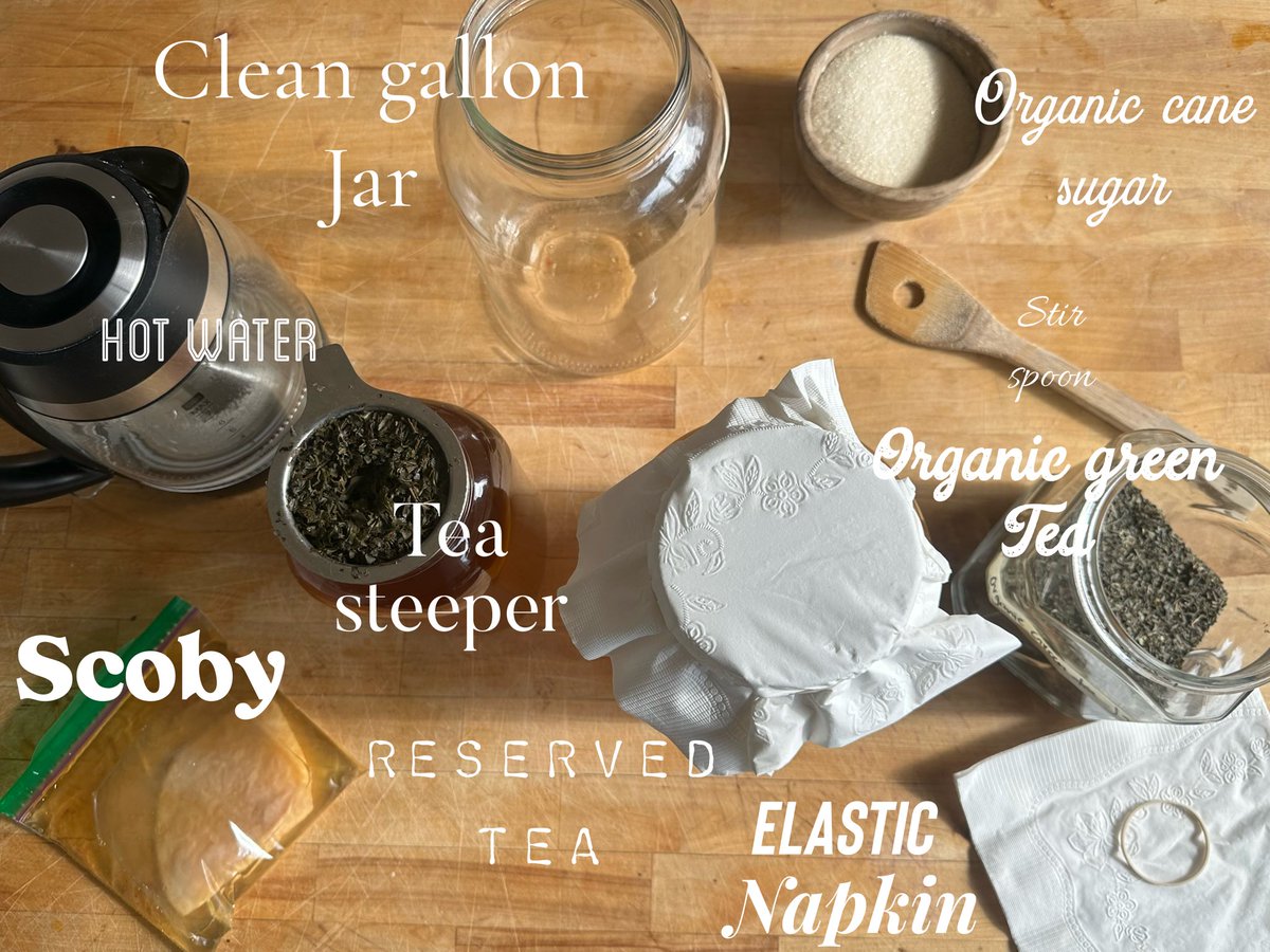 crispncultured's tweet image. Want to brew kombucha but not sure where to start?

I made you a free printable supplies checklist — simple, affordable, and beginner-friendly.

📄 Grab it here:
👉 canva.com/design/DAGs5Ky…

#kombucha #homebrewing #fermentedtea #guthealth