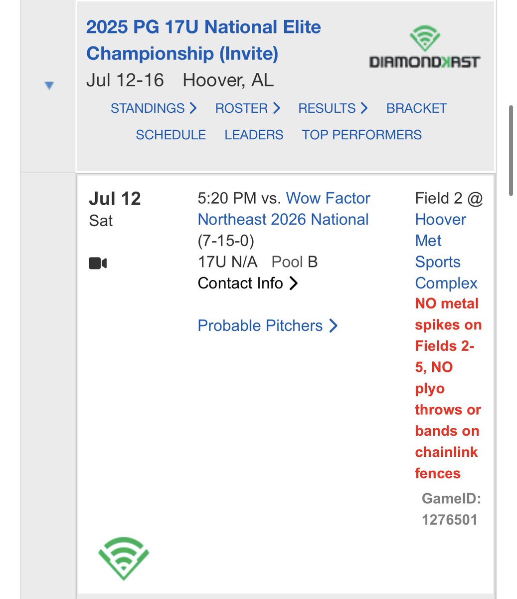 Caleb_Driessen's tweet image. I will be the starting pitcher for today’s game at PG National Elite at Hoover. Cant wait to get this tourney started with the Padres. 

@PSTeams_ @PG_OhioValley @PG_Uncommitted