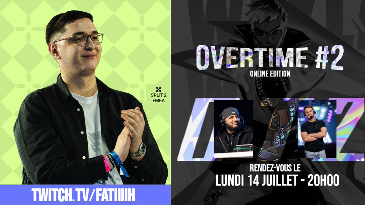 🚨 Un an et demi après la première édition, OVERTIME fait son grand retour pour une deuxième édition, avec en guests <a href="/bramzFPS/">bramz</a> et <a href="/APOFPS/">APO</a> !

J’aurais aimé pouvoir refaire cette édition en plateau, mais certaines circonstances ont rendu ça compliqué cette fois-ci : elle se fera