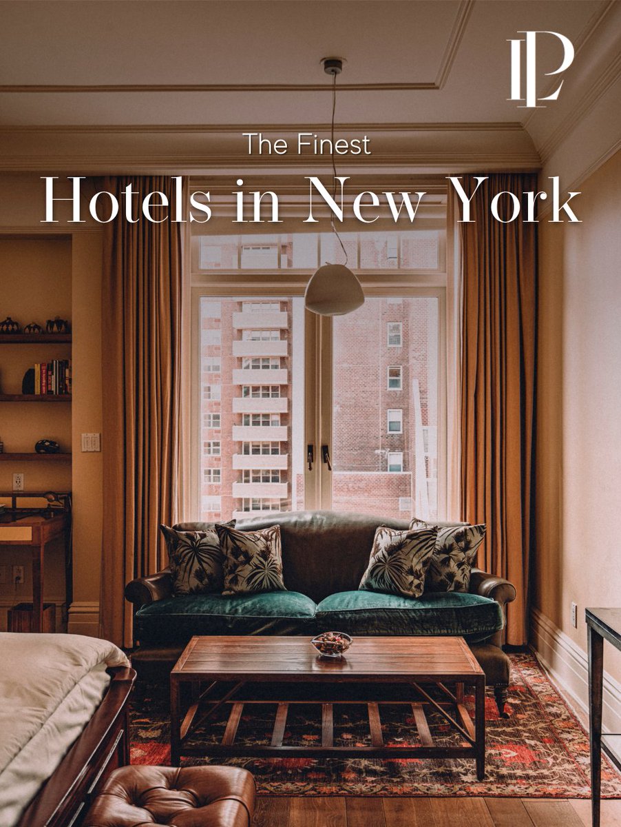 Here, we share the finest luxury hotels in New York City and discuss their rich history, stunning architecture, and exceptional amenities. ⁠
⁠
🔗 lapatiala.com/luxury-hotels-…
⁠
 📸 Photo Credit: Greenwich Hotel

#luxuryhotels #newyorkluxuryhotels #luxury