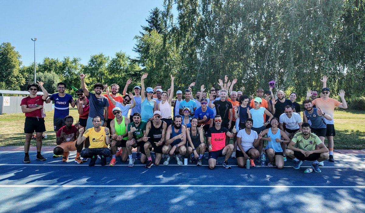 La belle équipe du samedi matin 🧡