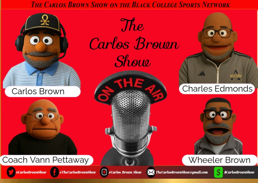 Carlos Brown Show (@carlosbrownshow) on Twitter photo Guest Menu : 7/12
Rodney Kirschner
11am-1pm CST.
Streaming Live On:
Facebook @The Carlos Brown Show
Facebook@ Black College Sports Network
X@CarlosBrownShow
X@MyBCSN1
YouTube <a href="/JBN/">Jewish Breaking News</a> - Jericho Broadcast Networks
#JaguarNation Guest Menu : 7/12
Rodney Kirschner
11am-1pm CST.
Streaming Live On:
Facebook @The Carlos Brown Show
Facebook@ Black College Sports Network
X@CarlosBrownShow
X@MyBCSN1
YouTube <a href="/JBN/">Jewish Breaking News</a> - Jericho Broadcast Networks
#JaguarNation