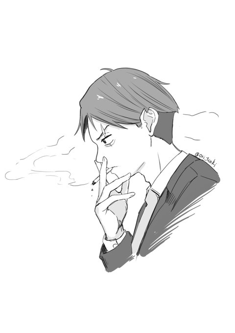 前に描いた水木。 