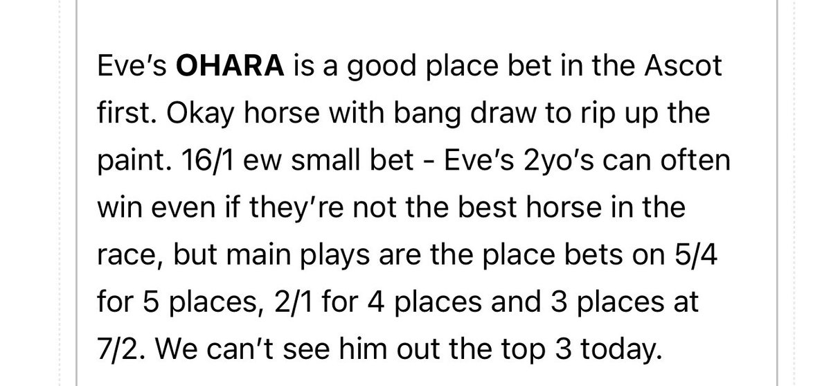 the racing newsletter tweet media