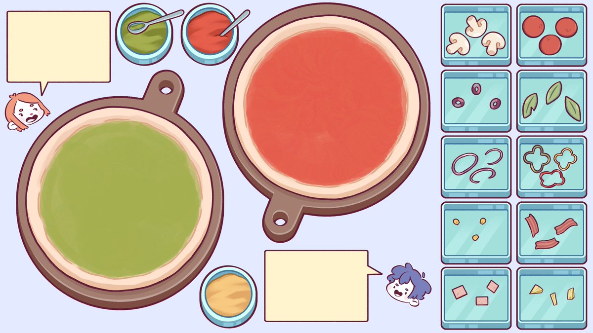 rogueducknet's tweet image. Our artist’s been cooking up some seriously tasty puzzles for Cozy Organizer 🍕
Next up: Pizza Night!
Build your perfect pizza…but the real question is: do we add pineapples? 👀
(Big love to our artist making these deliciously fun 💛)
#ScreenshotSaturday #cozygaming