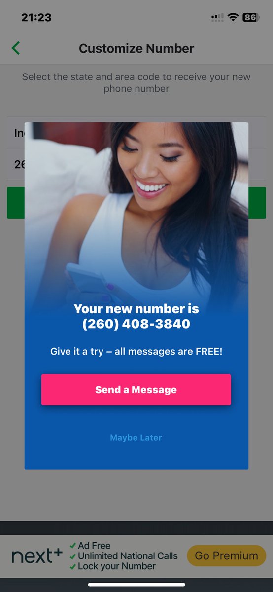 Do you need nextplus number for free? Follow and Dm