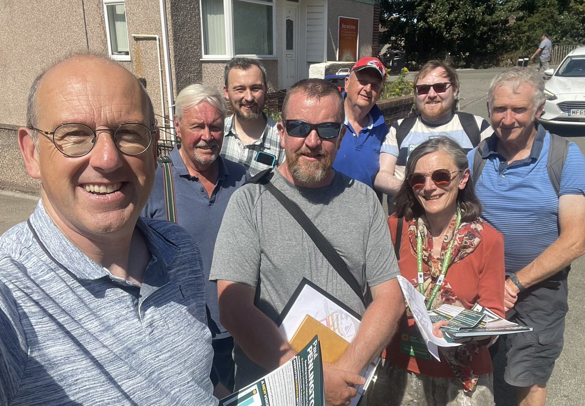 Llyr Gruffydd AS/MS (@llyrgruffydd) on Twitter photo ☀️ Baking hot day on the campaign trail in Prestatyn today!
🗳️ Vote Paul Penlington <a href="/Plaid_Cymru/">Plaid Cymru 🏴</a> on Thursday!
☀️ Croeso cynnes i <a href="/CymroPaulP/">Paul Penlington</a> yn y tywydd poeth ym Mhrestatyn heddiw!
<a href="/PlaidClwyd/">Plaid Cymru Clwyd</a> <a href="/plaidclwydeast/">Plaid Cymru Dwyrain Clwyd East</a> ☀️ Baking hot day on the campaign trail in Prestatyn today!
🗳️ Vote Paul Penlington <a href="/Plaid_Cymru/">Plaid Cymru 🏴</a> on Thursday!
☀️ Croeso cynnes i <a href="/CymroPaulP/">Paul Penlington</a> yn y tywydd poeth ym Mhrestatyn heddiw!
<a href="/PlaidClwyd/">Plaid Cymru Clwyd</a> <a href="/plaidclwydeast/">Plaid Cymru Dwyrain Clwyd East</a>