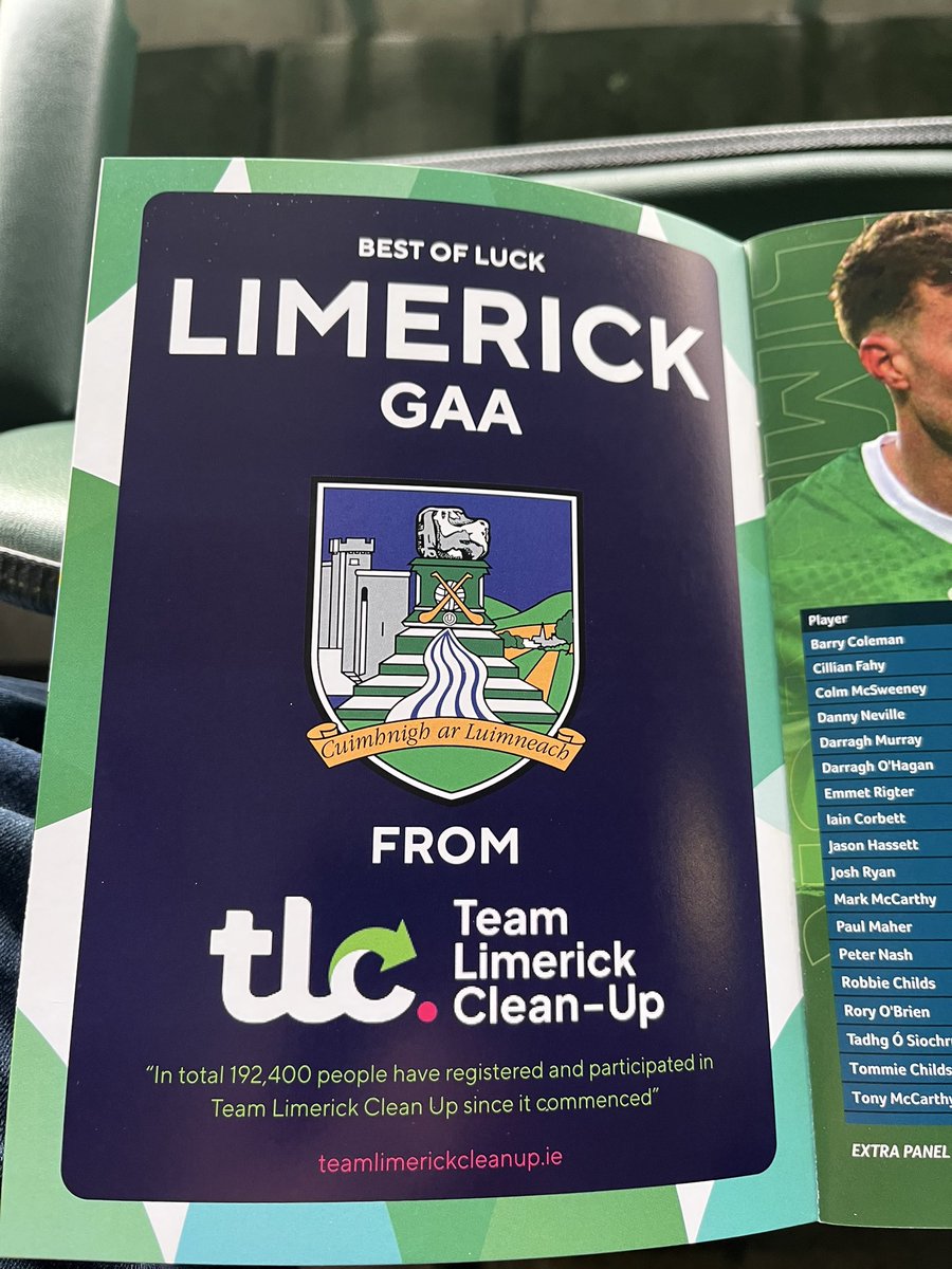 Paul Foley (@pfoley194) on Twitter photo Best wishes to Limerick in today’s Tailteann Cup Final in Croke Park <a href="/LmkFootballers/">Limerick Footballers</a> 🇳🇬🇳🇬 Best wishes to Limerick in today’s Tailteann Cup Final in Croke Park <a href="/LmkFootballers/">Limerick Footballers</a> 🇳🇬🇳🇬