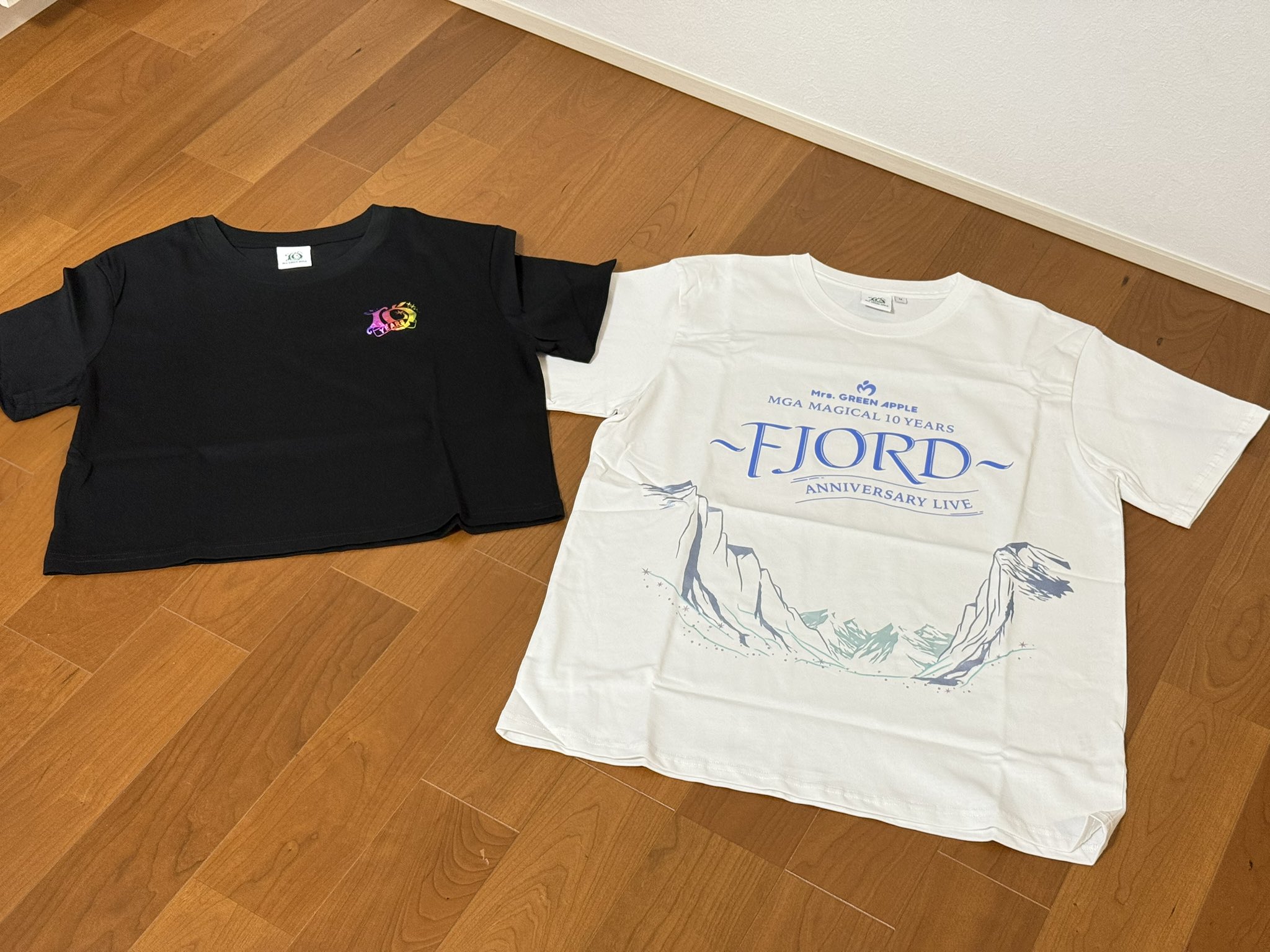 ミセスグリーンアップル FJORDフィヨルド Tシャツ クロップド