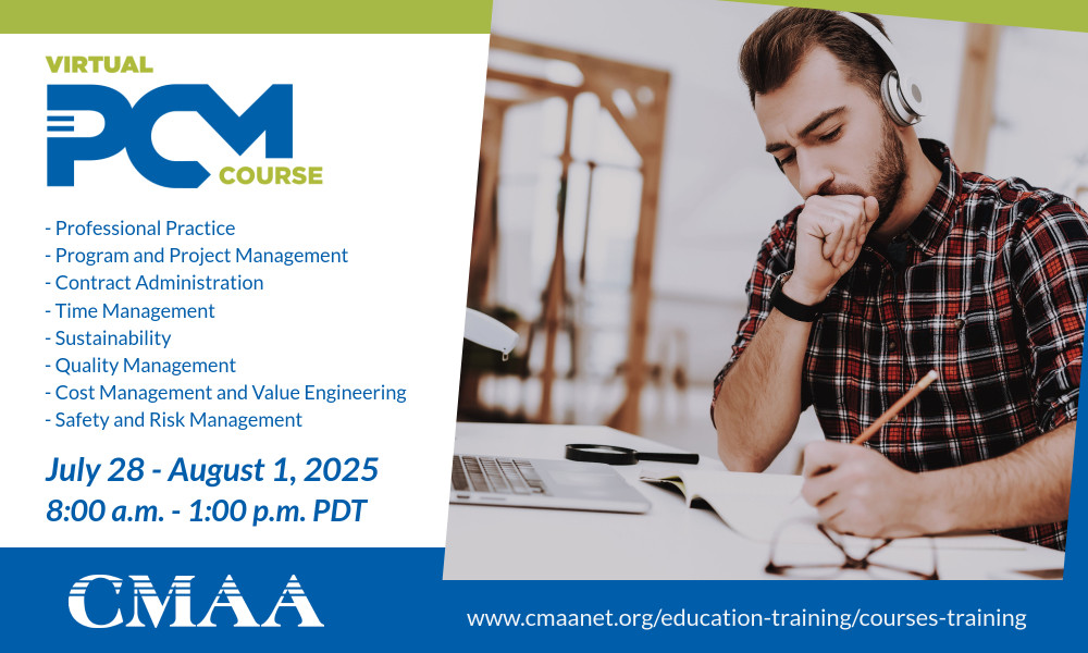 The next Virtual Professional CM (#PCM) Course is coming up and you don't want to miss it! Join us for five half-day sessions that will deepen your industry knowledge and even help you prepare for #CMCI exams. Learn more and sign up now at ow.ly/PhFV50WnFnr