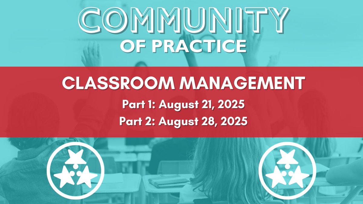 tennesseetsc's tweet image. Want to stay up to date all of Tennessee TSC's Community of Practice events for the upcoming school year? Download our calendar resource or visit our events page!
tennesseetsc.org/events
