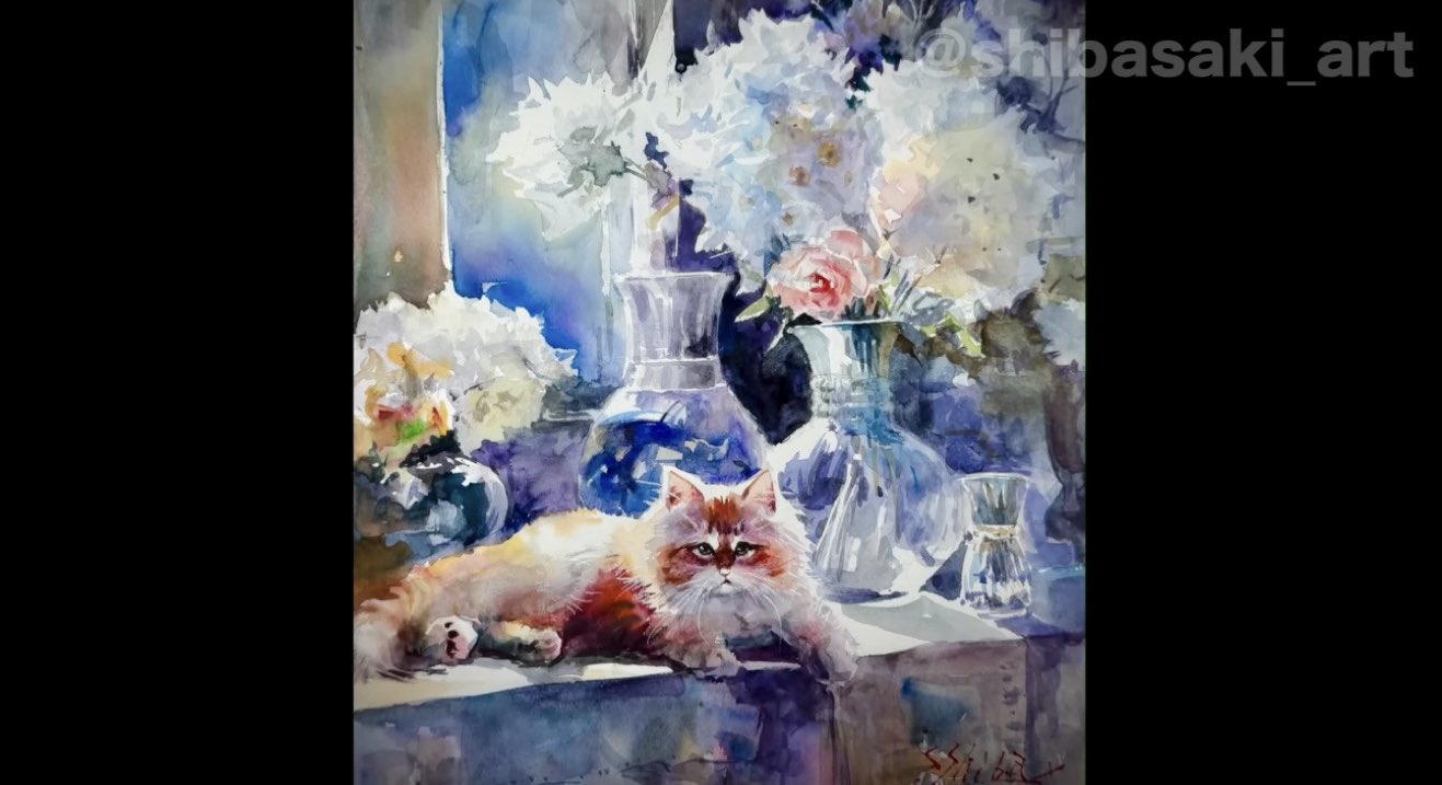 柴崎春通 絵 Watercolor by Shibasaki🎨柴崎春通 on X: 