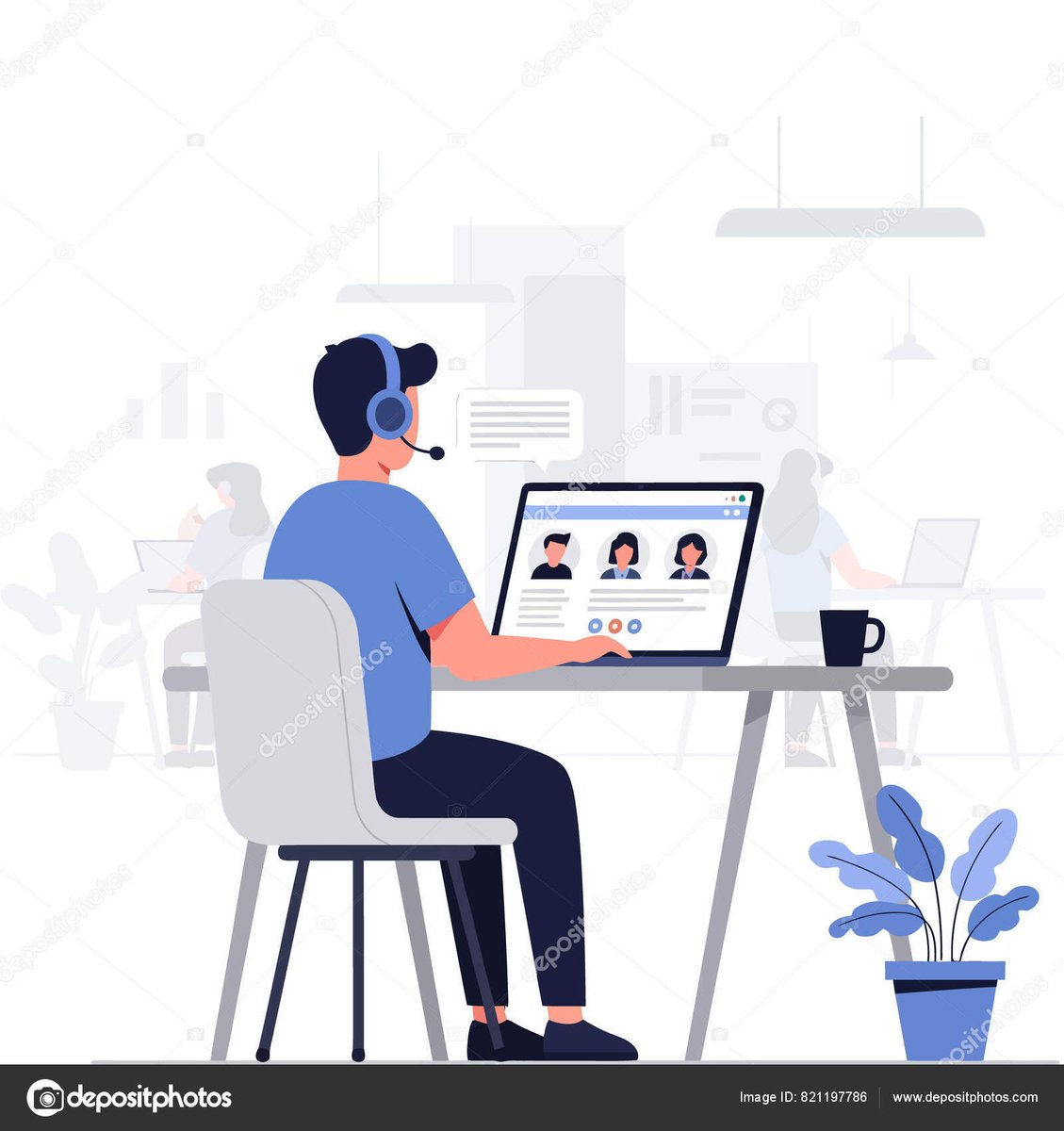 mdabdulhalim48's tweet image. Man on Video Call in Open Plan Office or Remote Workspace. &amp;gt;&amp;gt; x.gd/55Epx

#VideoCall #OpenPlanOffice #RemoteWorkspace #WorkFromHome #OfficeLife #VirtualMeeting #Collaboration #WorkplaceVibes #HomeOffice #Teamwork