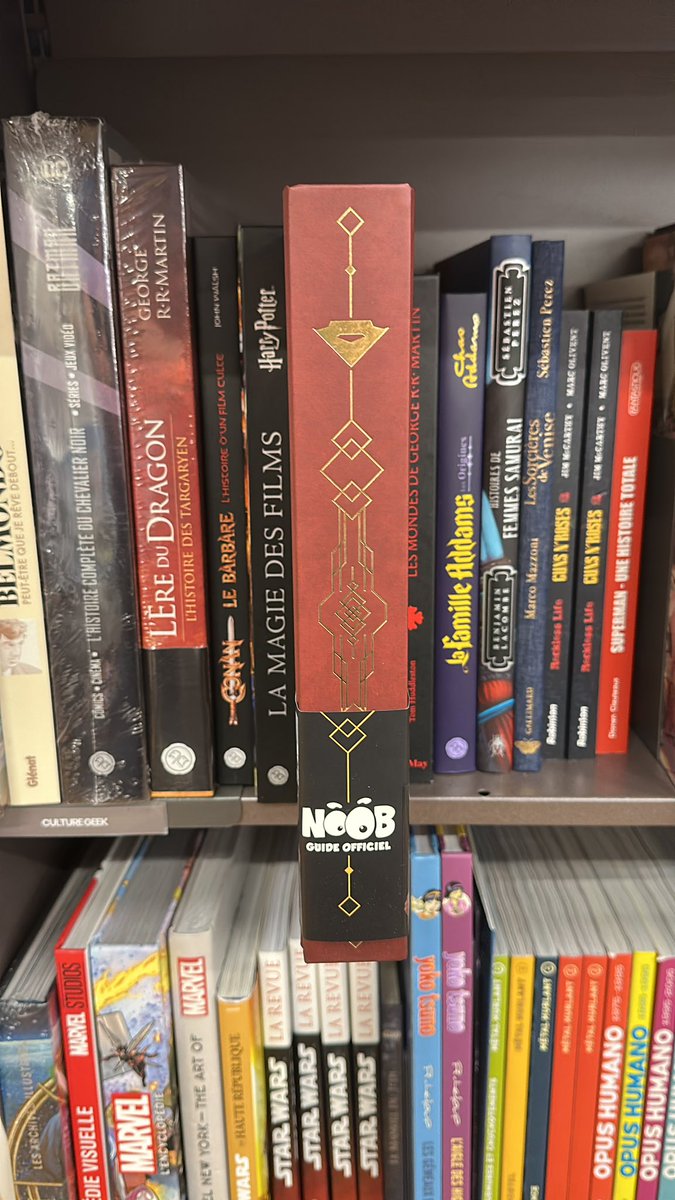 Heretocnoob's tweet image. Un magnifique guide disponible au Cultura d’Aubagne ! 

@Olydri_Noob 🔥