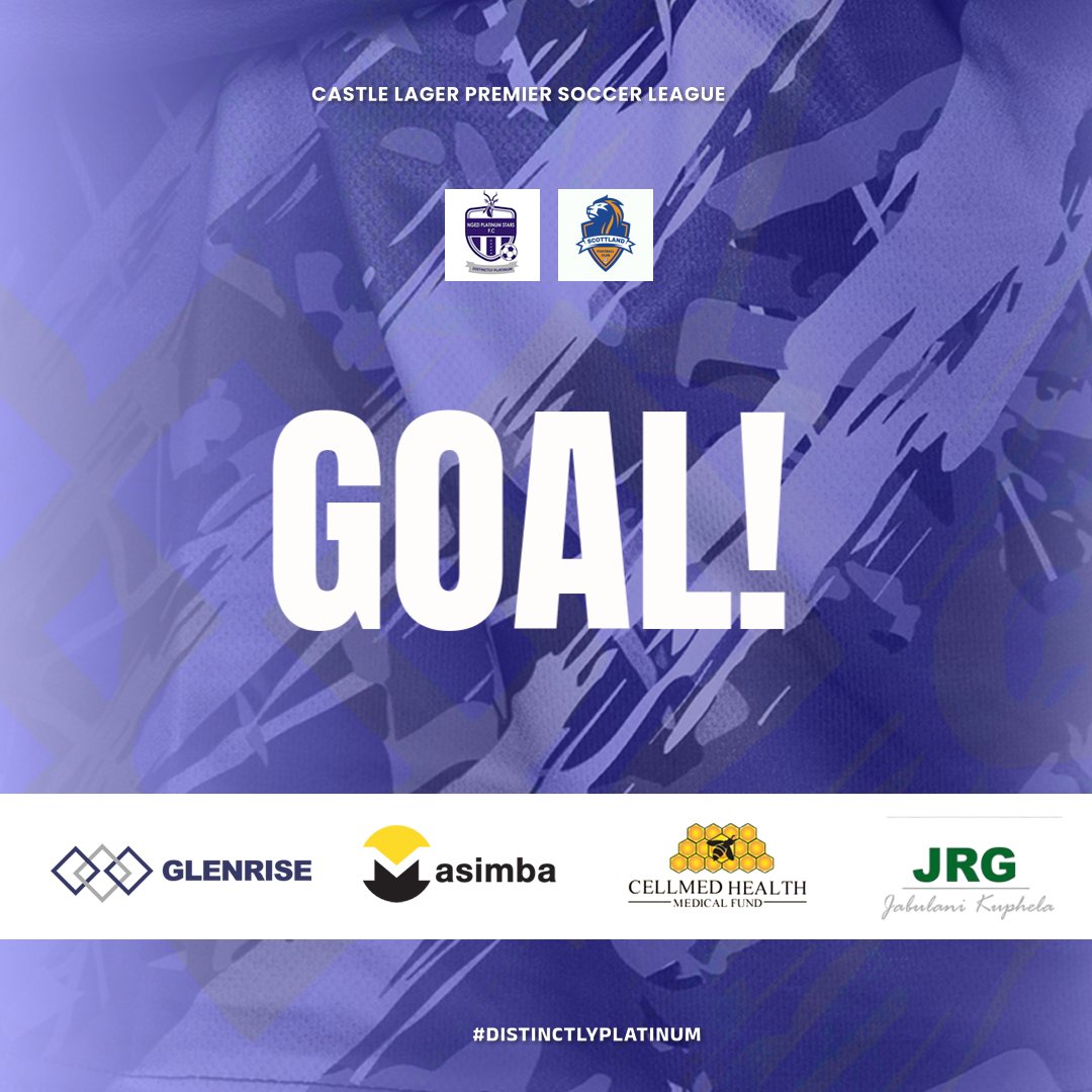 5'| 𝗚𝗼𝗼𝗼𝗼𝗼𝗮𝗮𝗮𝗮𝗮𝗹𝗹𝗹𝗹𝗹

Makuwe puts us in front. 

𝗡𝗴𝗲𝘇𝗶 𝗣𝗹𝗮𝘁𝗶𝗻𝘂𝗺 𝗦𝘁𝗮𝗿𝘀 1⃣-0⃣ 𝗦𝗰𝗼𝘁𝘁𝗹𝗮𝗻𝗱 𝗙𝗖
⚽ Makuwe 5'

#UpMadamburo  | #DistinctlyPlatinum