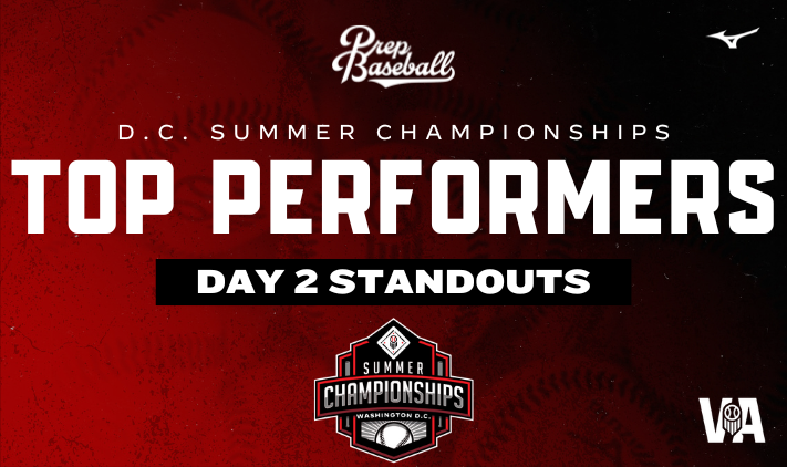 🏆#DCSummerChamps Top Performers 🏆

The Day ✌️Top Performers list is here. Take a look at nearly two dozen players from the D.C. Summer Championship tournament.

👀 ➡️ loom.ly/qbCu5bU

@pbrtournaments @prepbasevas

#BeSeen