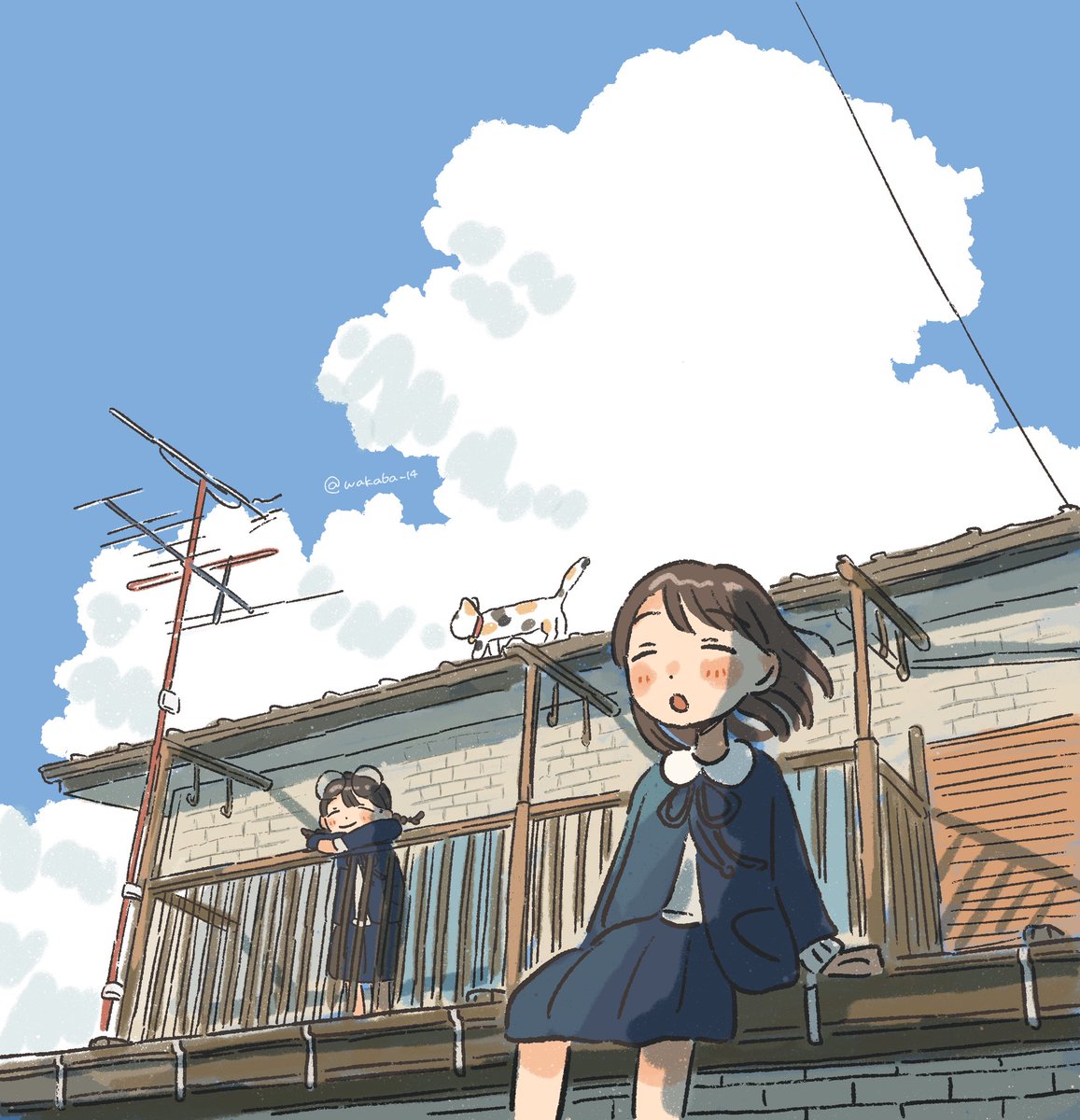 14_wakaba's tweet image. 