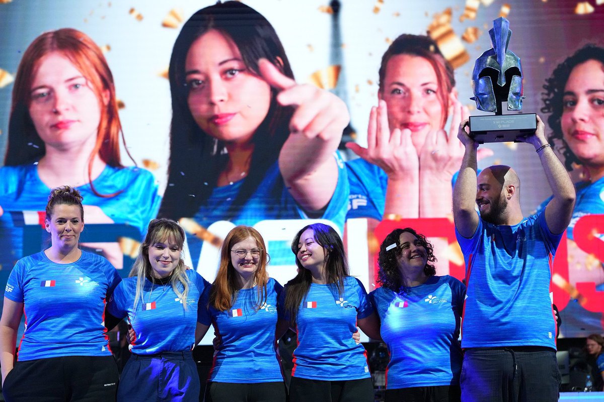 Rachel (@rachell_cs2) on Twitter photo CHAMPION OF EUROPE !!! 🇫🇷🇫🇷🇫🇷🇫🇷🇫🇷
<a href="/notkaoday/">Kaoday</a> <a href="/Kan4_CSGO/">Kan4</a> <a href="/Julie_CSGO/">Nmss Monkey D. Julie</a> <a href="/emeraldcsgoo/">Emerald</a> <a href="/astramcs/">BIG ASTRA</a> <a href="/ffjv_officiel/">FFJV : Fédération Française de Jeu Vidéo</a>
VIVE LA FRANCE 🙌 CHAMPION OF EUROPE !!! 🇫🇷🇫🇷🇫🇷🇫🇷🇫🇷
<a href="/notkaoday/">Kaoday</a> <a href="/Kan4_CSGO/">Kan4</a> <a href="/Julie_CSGO/">Nmss Monkey D. Julie</a> <a href="/emeraldcsgoo/">Emerald</a> <a href="/astramcs/">BIG ASTRA</a> <a href="/ffjv_officiel/">FFJV : Fédération Française de Jeu Vidéo</a>
VIVE LA FRANCE 🙌