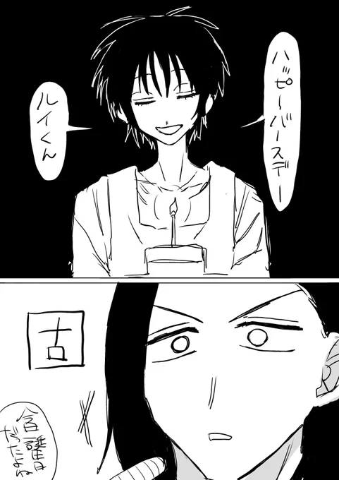 心臓に悪いサプライズなルイコー
⚠️原作バレ 