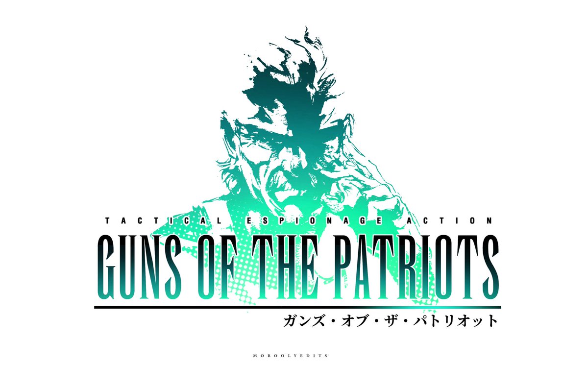 MSG4 Guns of the Patriots | ガンズ・オブ・ザ・パトリオット