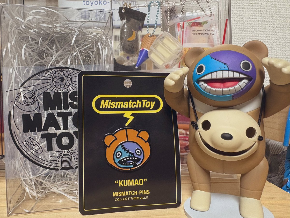 ミスマッチトイ KAKUSEI クマオ ソフビぬいぐるみ ミスマッチトイ