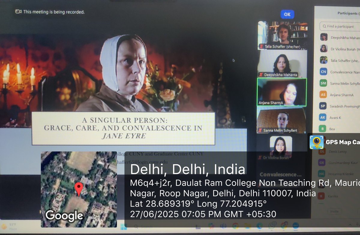 drc_du's tweet photo. Daulat Ram College, in collaboration with Nantes Université of France organised an International Conference on "Convalescence in the 19th-20th Century Anglophone Literature" on 26th and 27th June 2025. It was held jointly, both offline and online in Nantes and online in Delhi. https://t.co/4W8IB30Z4E
