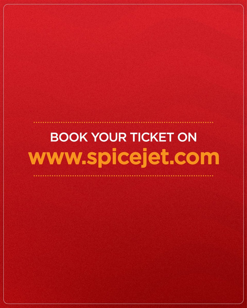 Don't just travel, glide through. #UnfollowTheQueue and embrace a seamless journey with You1st. Priority Check-in, Boarding, and Bagout mean more time for what matters.

#FlySpiceJet #SpiceJet #AddSpiceToYourTravel #Travel #Flights #PriorityCheckIn