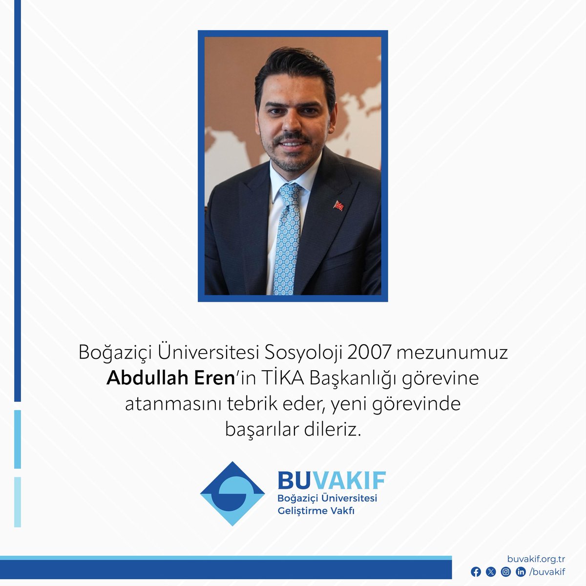 Boğaziçi Üniversitesi Geliştirme Vakfı (BUVAKIF) tweet media