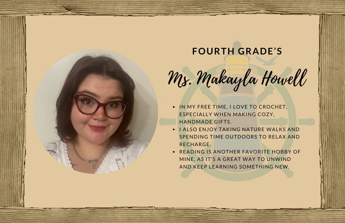 👋 Please help us give a warm Beacon welcome to Ms. Howell!  She will be joining the fourth grade team.