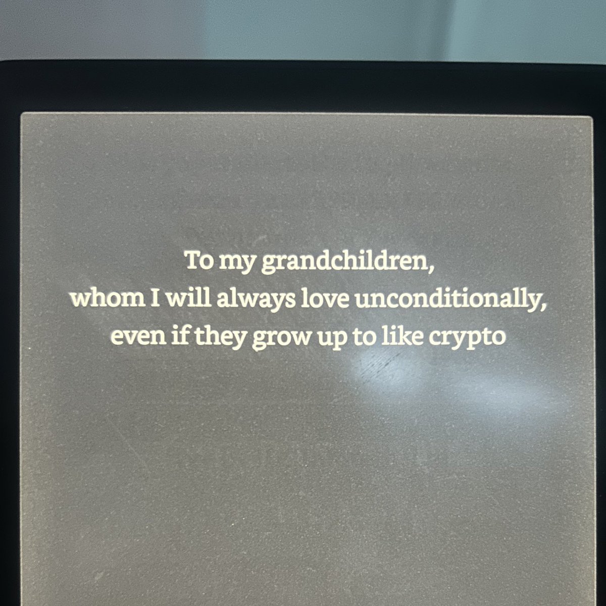 Cdempsey44's tweet image. The dedication at the beginning of King Dollar

lol
