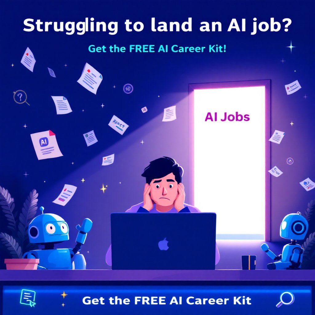 🚨 Want a job 𝙞𝙣 AI? Harder than it looks.
❌ No replies
❌ Ghosted apps
❌ “Not a fit…”

I made a 𝗙𝗥𝗘𝗘 𝗔𝗜 𝗖𝗮𝗿𝗲𝗲𝗿 𝗞𝗶𝘁 to help:

✅ Find hidden AI roles
✅ Write résumés that stand out
✅ Use AI to get hired

💬 Comment “AIJOB”
📲 Follow <a href="/Ai_News__/">Ai News</a> for the link