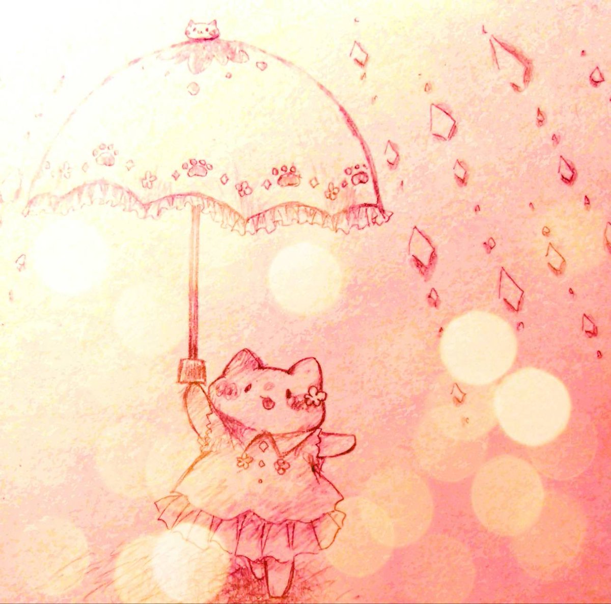 rikoneko716's tweet image. 猫にも日傘
暑くて何も出来なかったって?
今日を
生き抜いたじゃニャいか
それだけで充分
胸張って眠ろう
猫にも日傘
猫が日傘さしてる!
なんて
笑わないでいただきたい
猫も暑い
猫も
人も
まじめに
今日を生きてる
おやすみなさい
良い夢を
#イラスト
#詩
イラスト猫又多座🐈