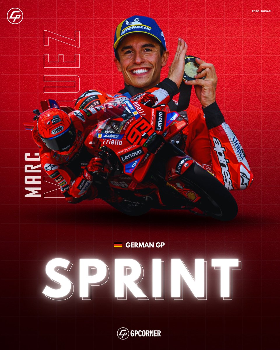 Sempat melebar di lap pertama, Marc Marquez berhasil comeback dan sukses meraih kemenangan

Kemenangan Marc cukup dramatis karena berhasil menyusul Bezzecchi di lap terakhir

Edaaaan 😅🌧