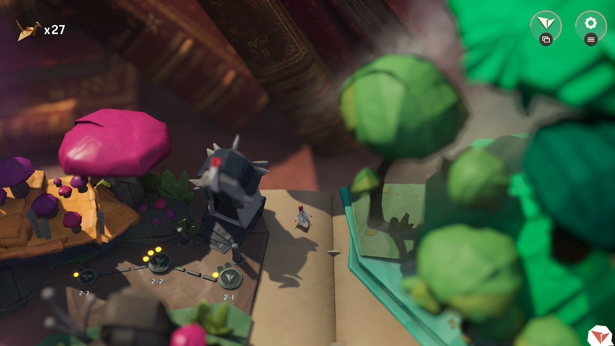 Kakehashi_Games's tweet image. Fun fact about #Hirogami&apos;s world map: it&apos;s actually a giant storybook! 📚

Walk to the edges, and you&apos;ll see towering teacups and enormous encyclopedias just out of reach.

The world is so big and beautiful, isn&apos;t it? ✨

#screenshotsaturday #madewithunreal #gamedev