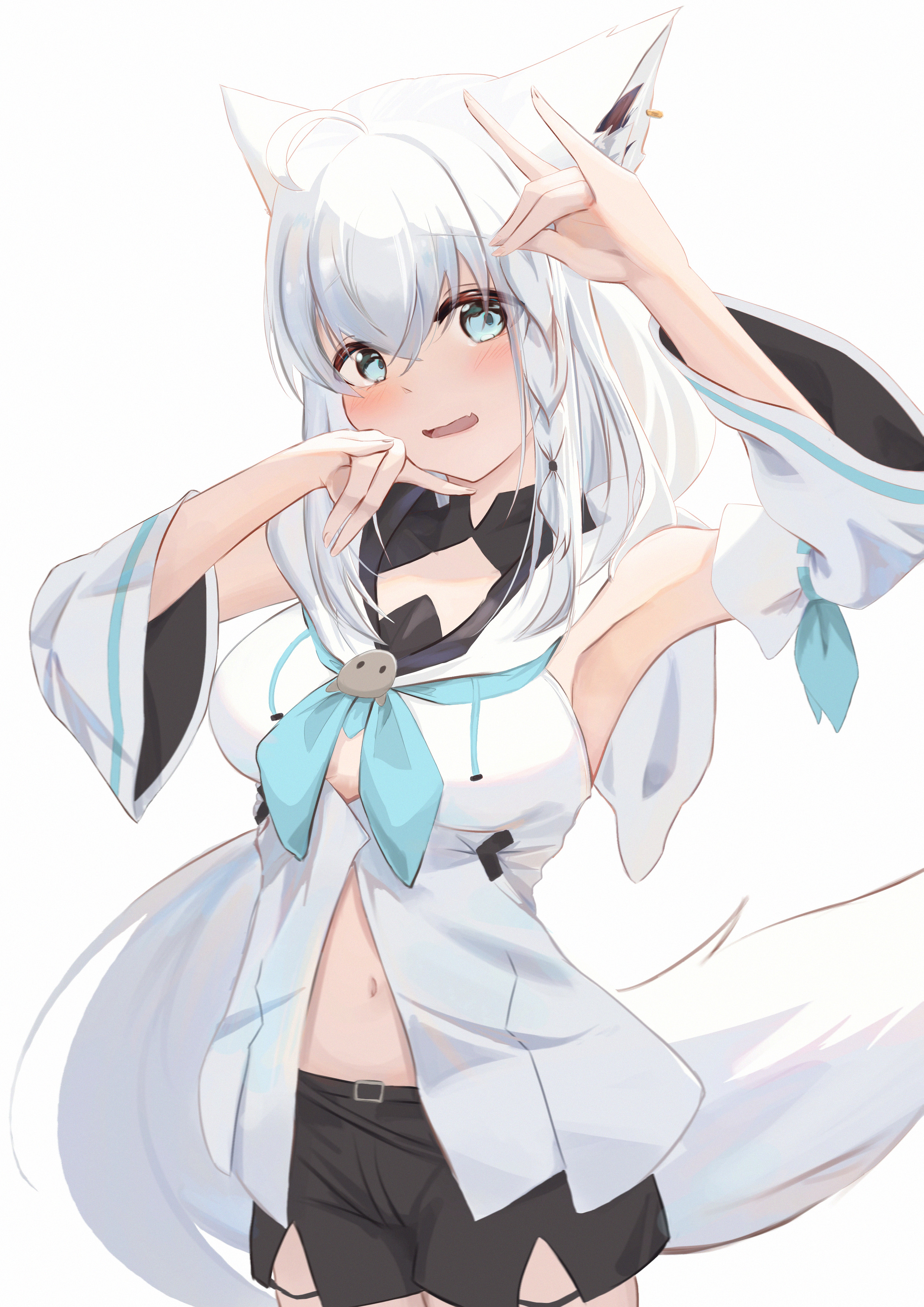 作品名　　　銀狐 Sliver Fox(银狐) (@sliverfoxart) / X