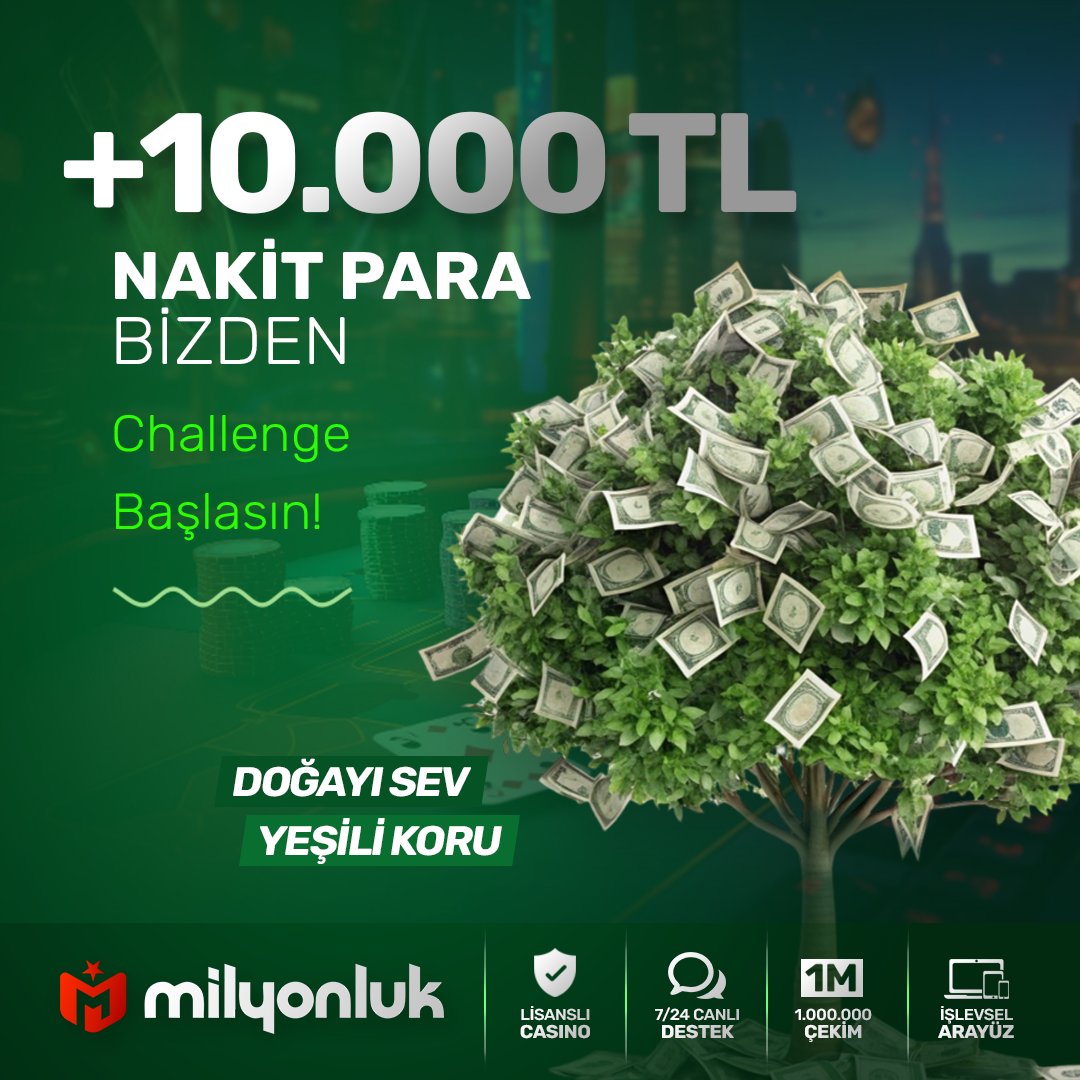 10.000+ NAKİT BİZDEN

Yatırım miktarını 10 katına çıkar, anında 2 katı ödeme şartsız koşulsuz hesabına gelsin!

💔 250 TL yatırım ile 2.500 TL'ye + 2.500 TL
❤️ 500 TL yatırım ile 5.000 TL'ye + 5.000 TL
💥 1.000 TL yatırım ile 10.000 TL'ye + 10.000 TL 

milyonluk.link