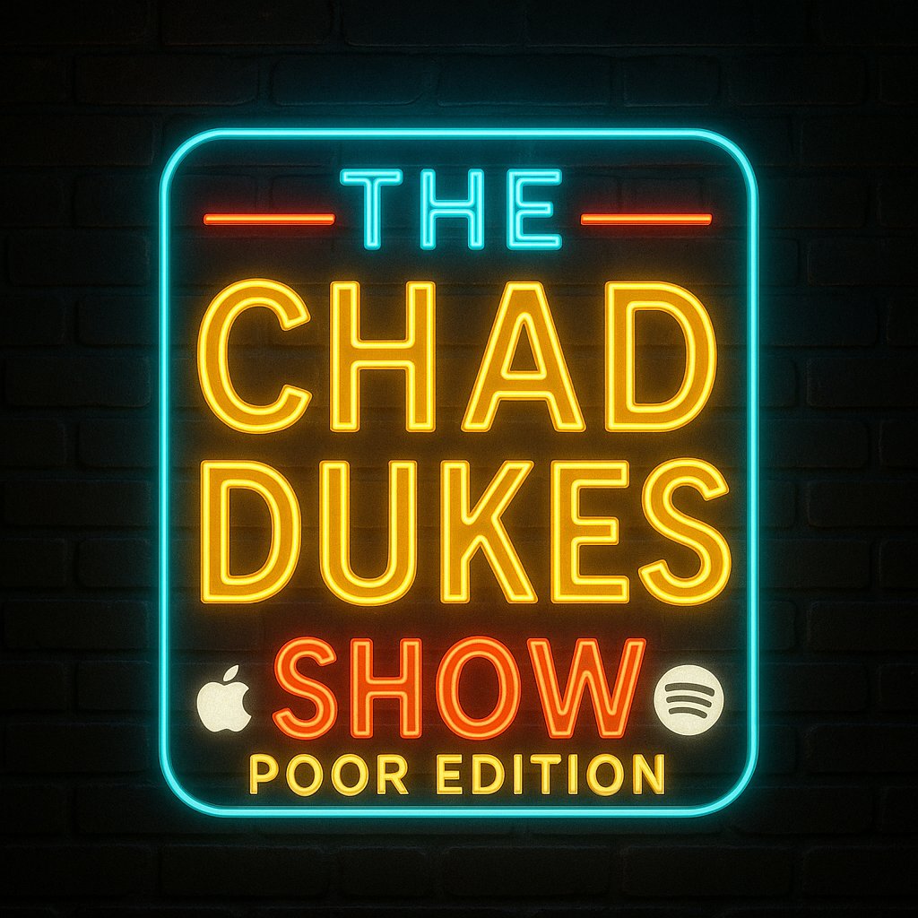 chaddukes's tweet image. Don&apos;t like paying for things? Why not check out The Chad Dukes Show: Poor Edition? New episode available now! H/T: @joeazer @jimjester 

Spotify: tinyurl.com/CDSpoors
iTunes: tinyurl.com/PoorsiTunes